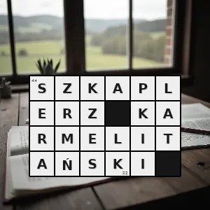Hasło krzyżówkowe brązowy szkaplerz z wizerunkami chrystusa i maryi świecki odpowiednik zakonnego szkaplerza karmelitów - szkaplerz karmelitański – rozwiązanie, synonimy, podpowiedzi i definicje krzyżówkowe